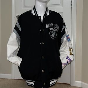 Man super bowl jacket